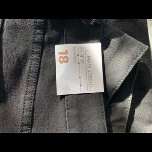 Black jeans size size 18w